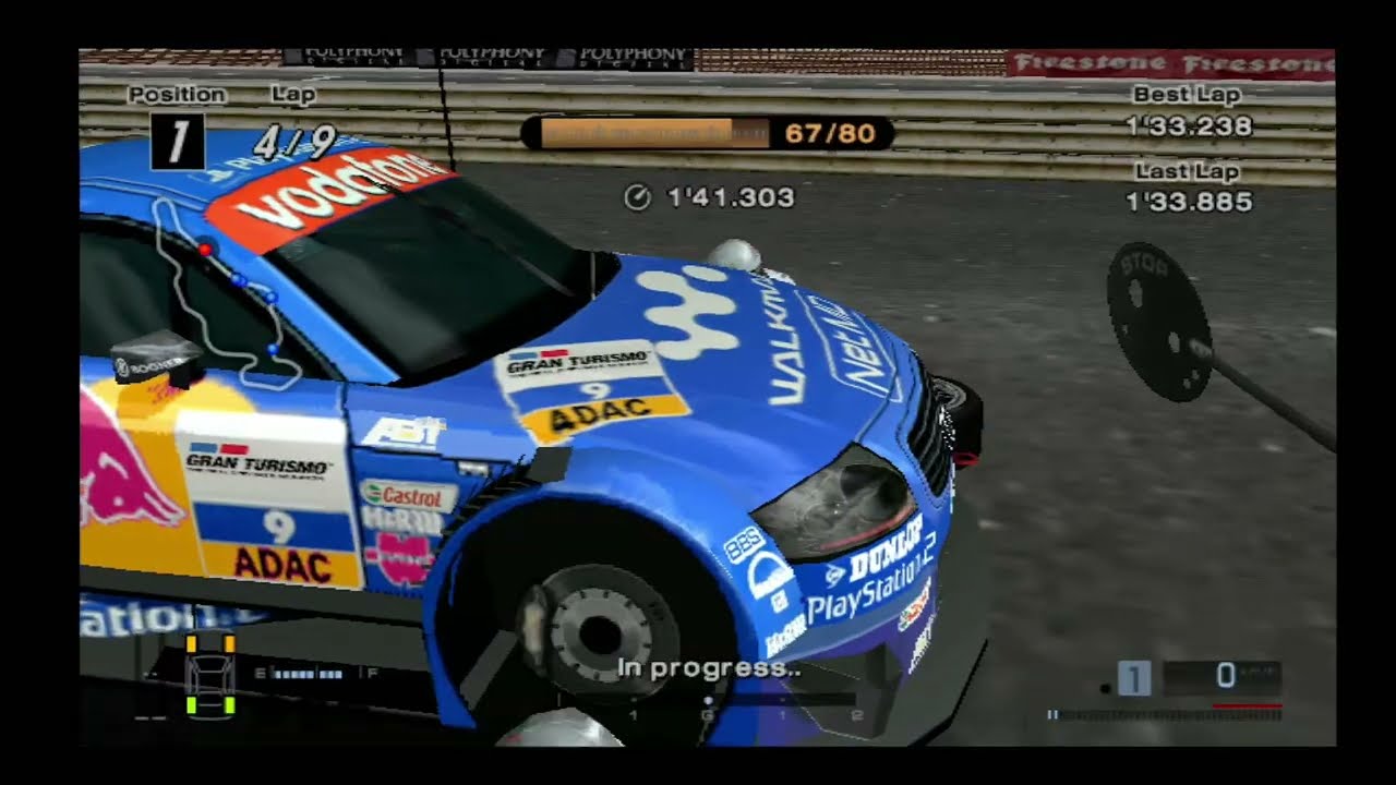 Gran Turismo 4 Online DTM vs. JGTC race on El Capitan