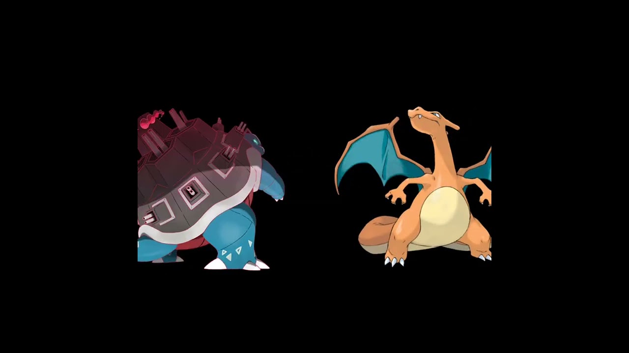 tortank vs dracaufeu wow is trongeste #short #pokemon #tortank #dracaufeu