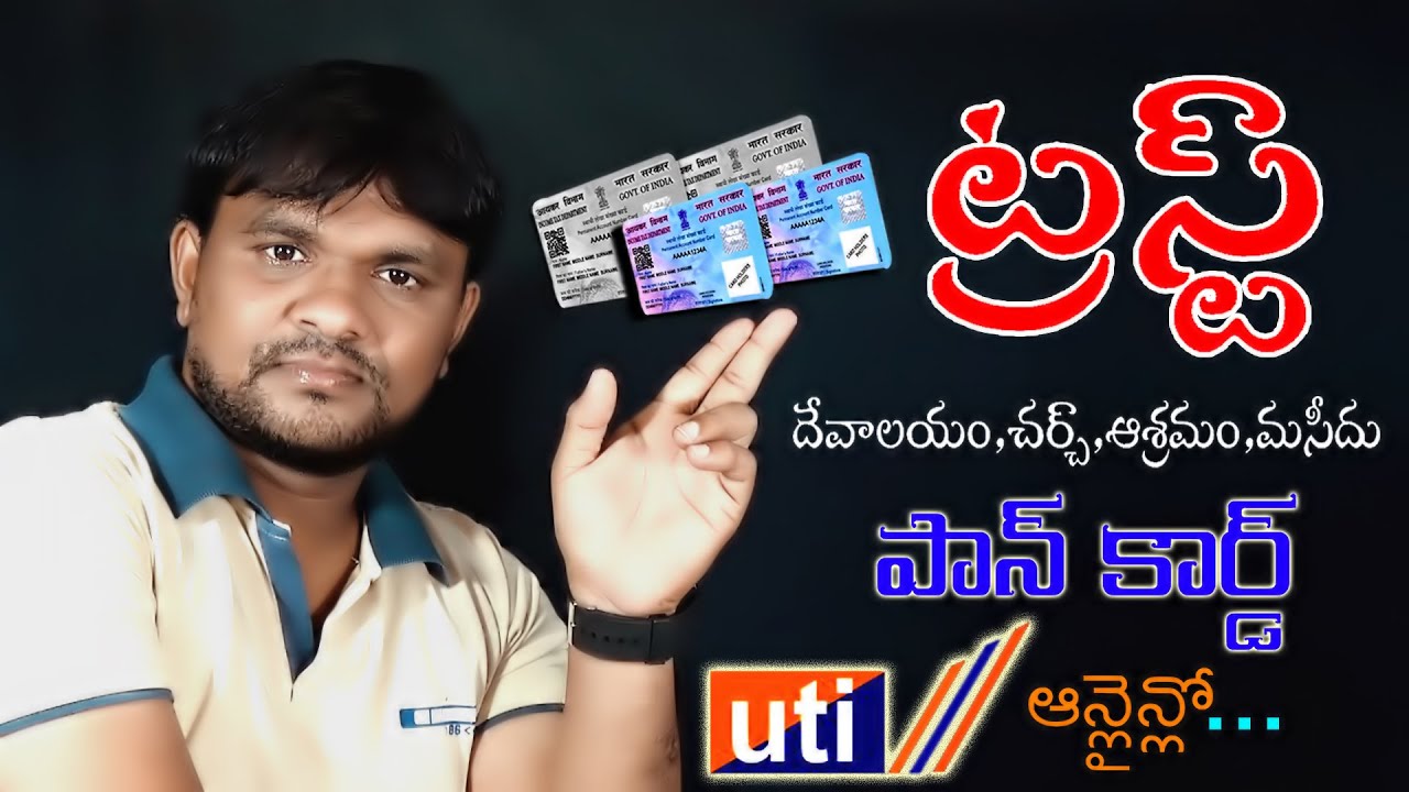 How to Apply Trust Pancard Apply online in UTIITSL | Apply For Society Pan card | PSA UTIITSL