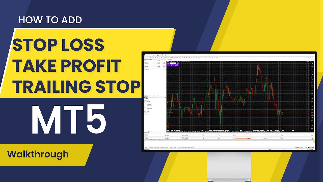 Как настроить Stop Loss/Take Profit и Trailing Stop на MT5