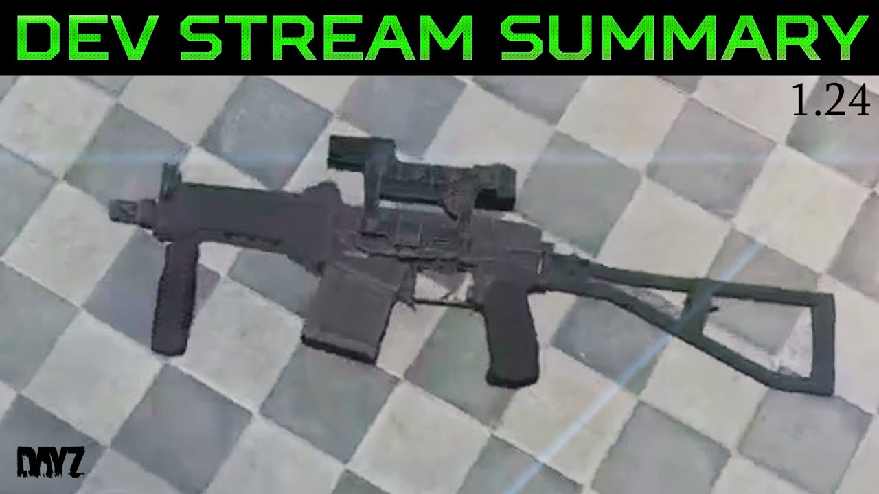DayZ 1.24 New SR-3 Gun, New Helmets, Weapon Raising Changes & more | Update 1.24