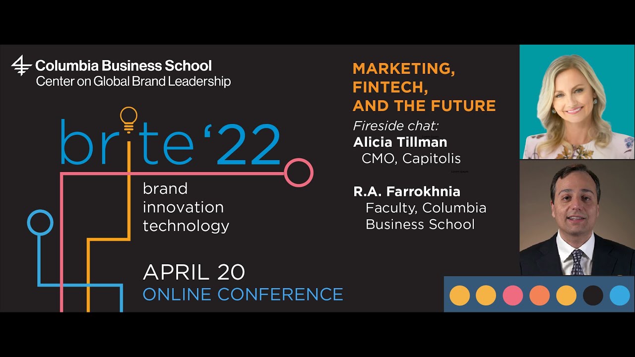 BRITE ’22: Marketing, Fintech, and the Future (Alicia Tillman, Capitolis)