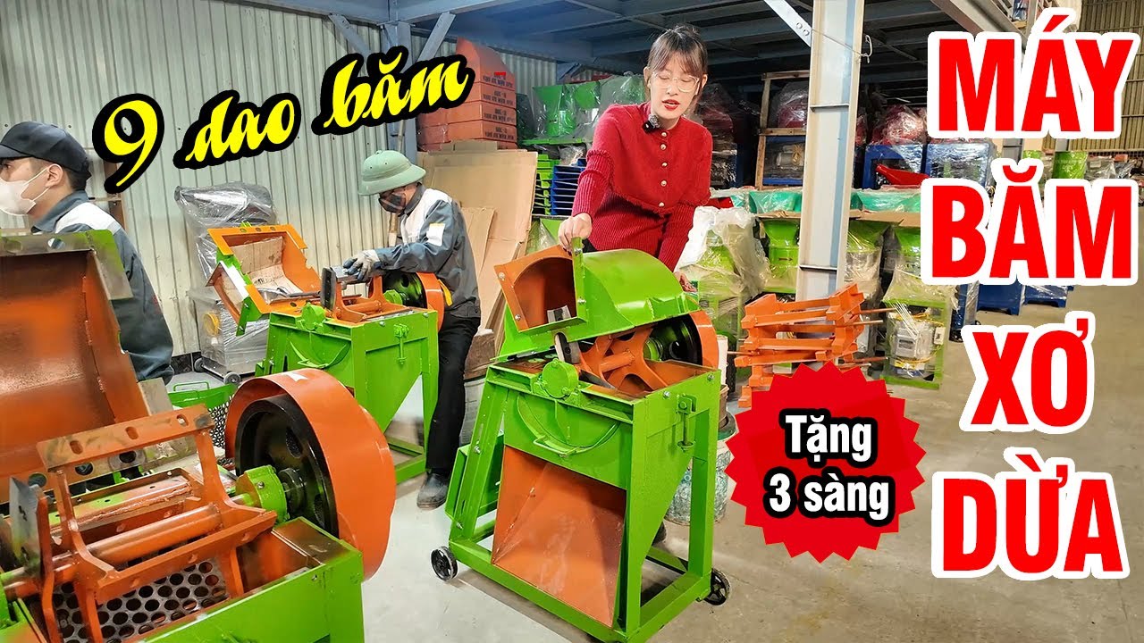 👉 Tôi Dùng Máy Băm Xơ Dừa B300 9 Dao Băm Trong 1 Tuần Và Điều Này Xảy Ra!