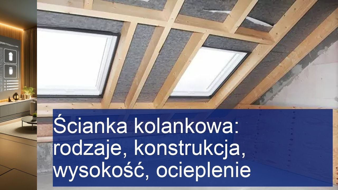 Ścianka kolankowa: rodzaje, konstrukcja, wysokość, ocieplenie