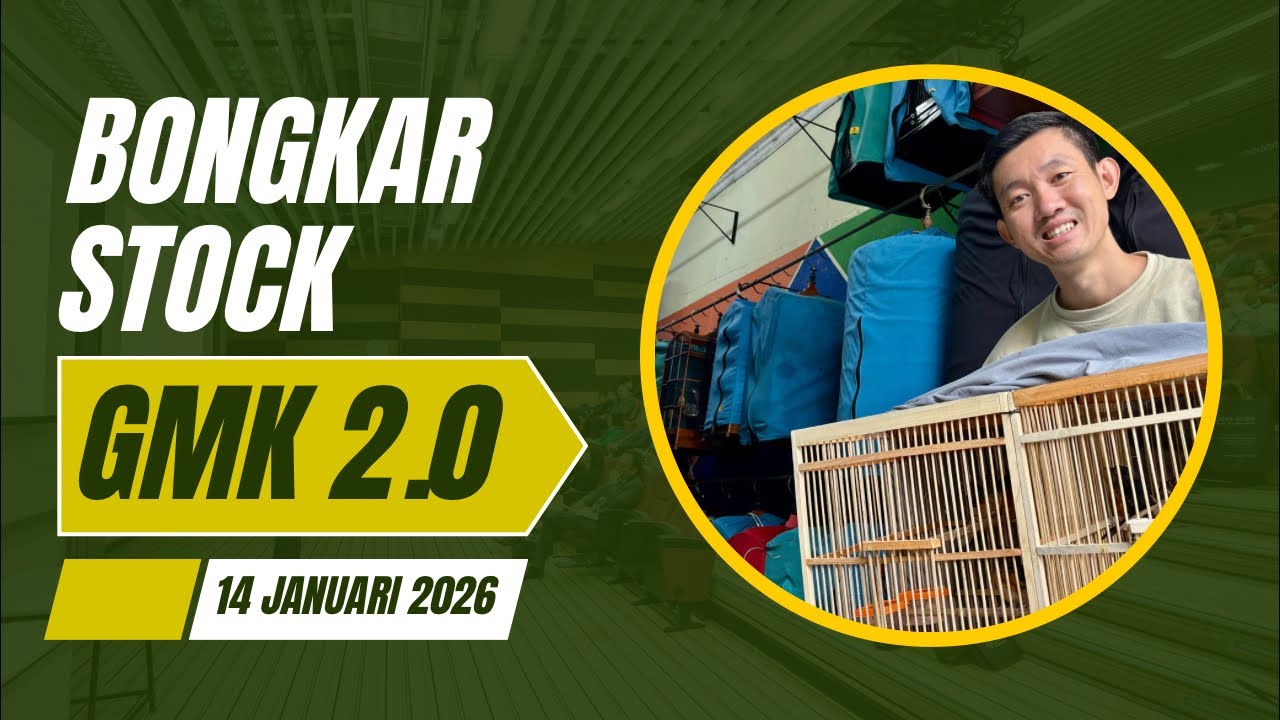 Bongkar Stock GMK 2.0 PROJECT Special Trah Ketu 14 Januari 2026
