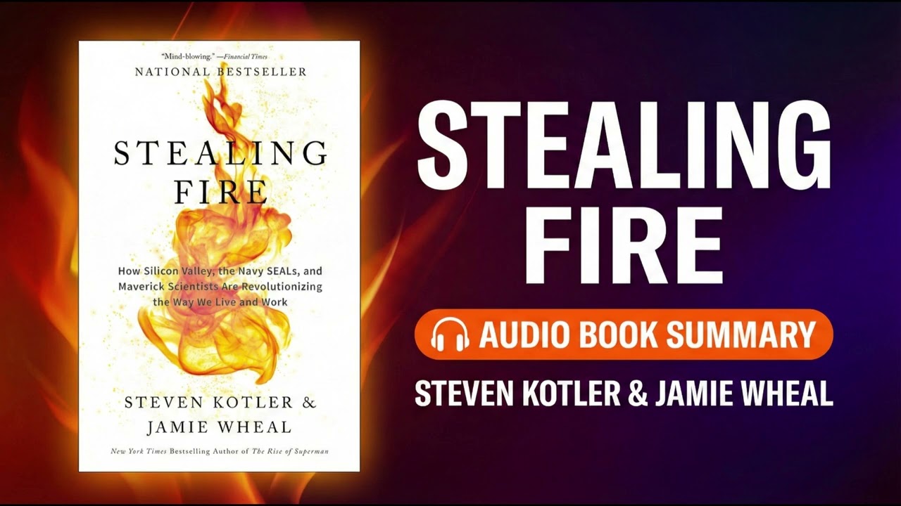Stealing Fire by Steven Kotler & Jamie Wheal | Complete Summary | Peak Performance States