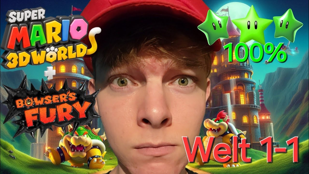 Super Mario 3D World  I Welt 1-1 I  Der Superglockenhügel!