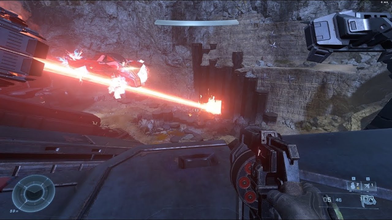 Halo Infinite the Mining Laser Easter Egg