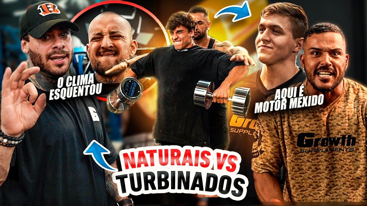 LEO STRONDA COMANDA A BATALHA ENTRE OS HORMONIZADOS VS NATURAIS NA AREA 51