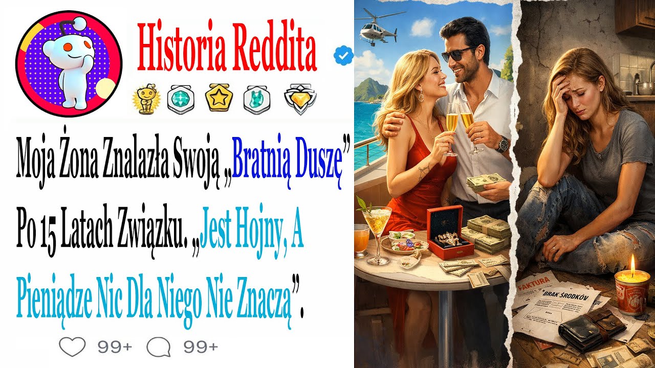 Moja Żona Znalazła Swoją „Bratnią Duszę” Po 15 Latach Związku. „Jest Hojny, A Pieniądze Nic Dla....