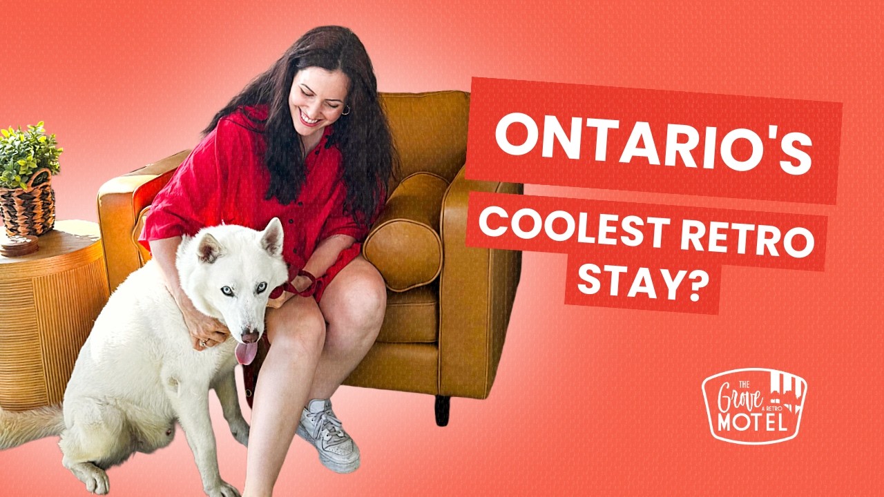 Is This Ontario's Coolest Retro Stay? | The Grove Motel Room Tour