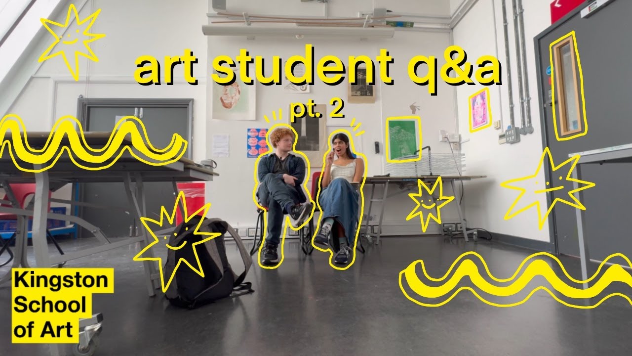 art student q&a part 2 - illustration animation, Kingston School of Art ☻ ✏︎✍︎