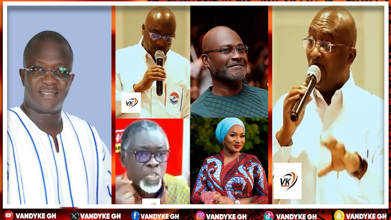 Dr Bawumia Blast Bryan Acheampong; Replies Kennedy Agyapong's Camp For Attącking His Wife  Samira