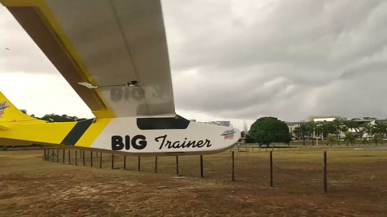 Aeromodelo Treinador -  BIG Trainer 1,50m de envergadura