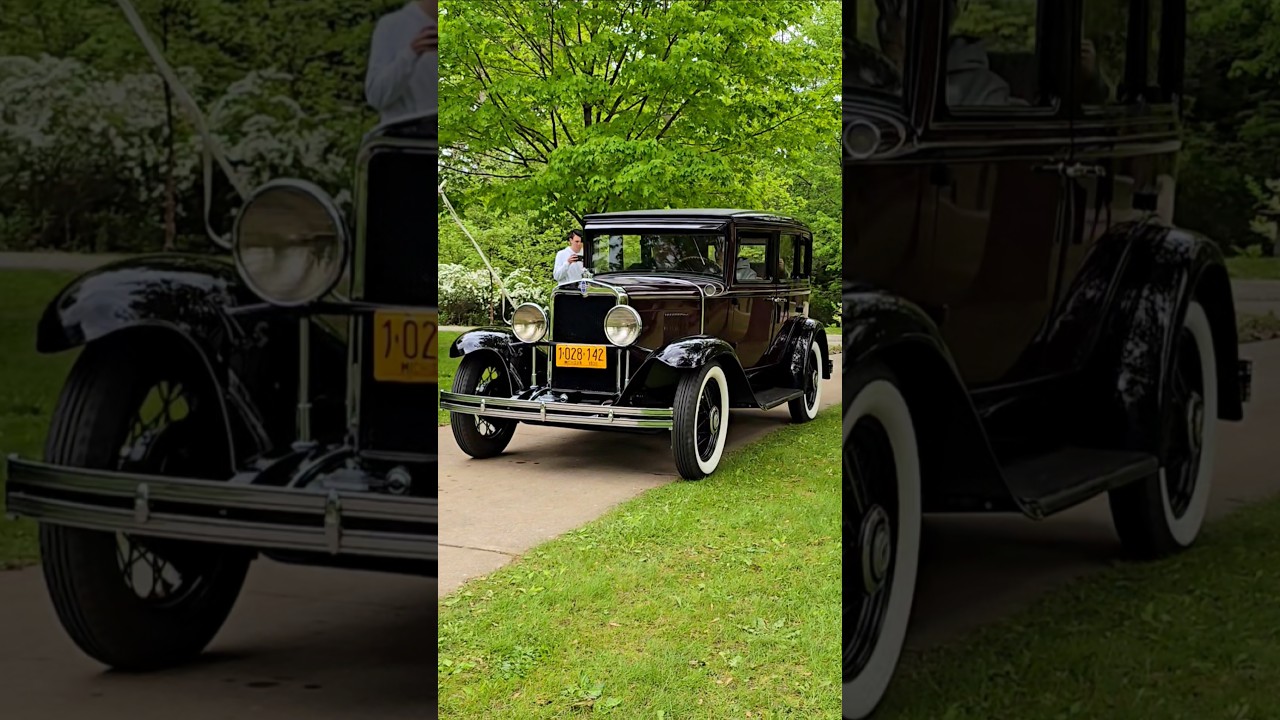 1930 Chevrolet Classic Car Drive By Engine Sound Festival of Cars Rochester MI 2025