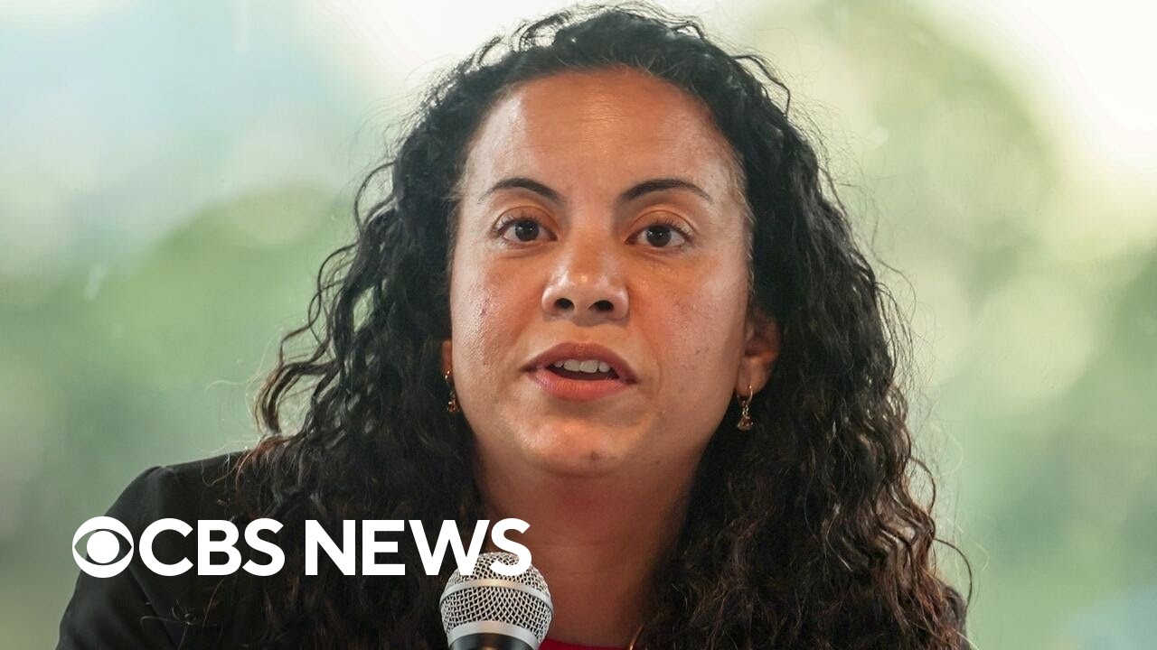 Rep. Analilia Mejia calls ICE a 