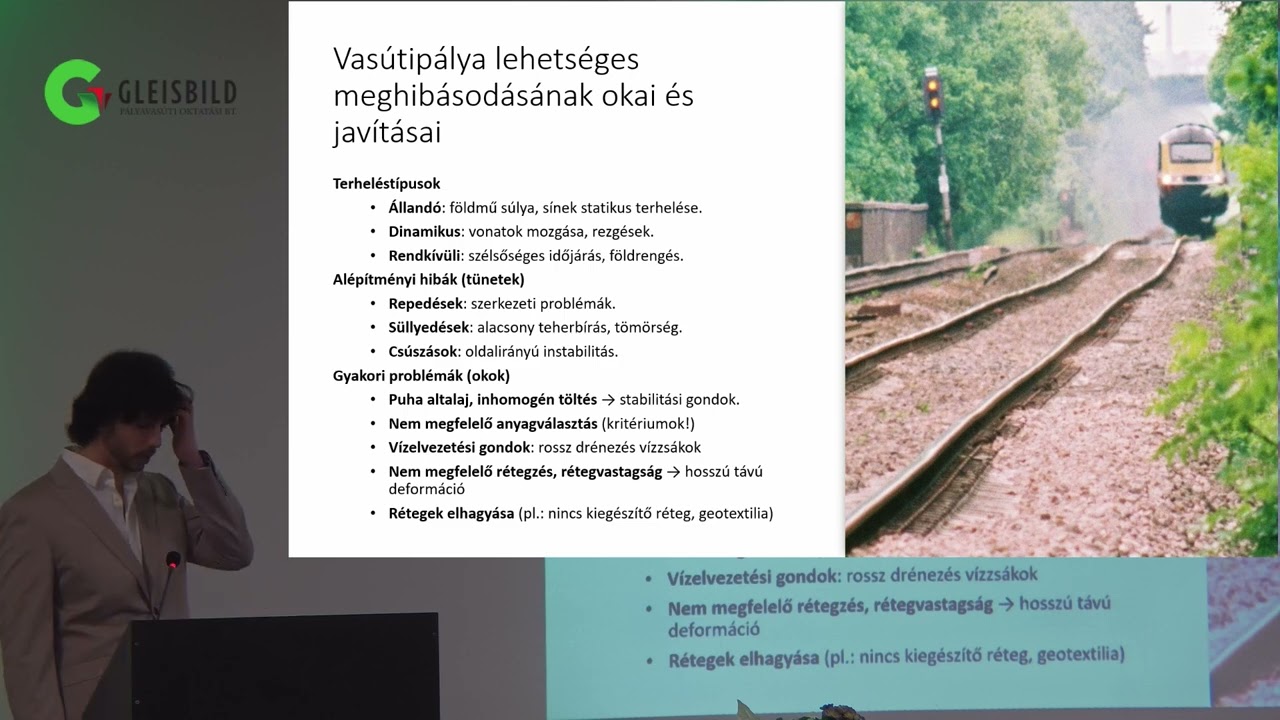 Németh Andor: Vasúti alépítmények vizsgálata és tervezése talajmechanikai módszerek segítségével