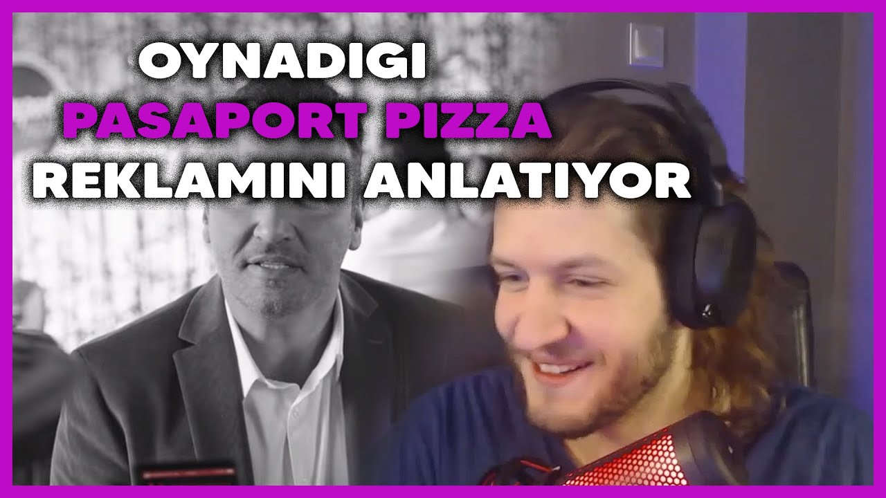 ODİSNOS - OYNADIĞI PASAPORT PİZZA REKLAMINI ANLATIYOR