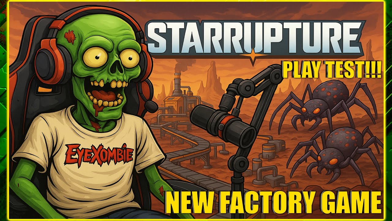STARRUPTURE First Look | Alien Planet Factory Survival Begins