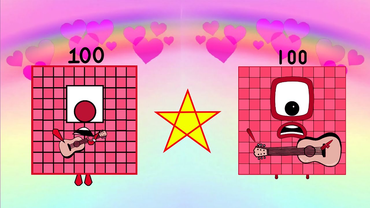 UncannyBlock Band Giga Different (51-100) OLD VS NEW (my design) | Infinity Cool Sounds!