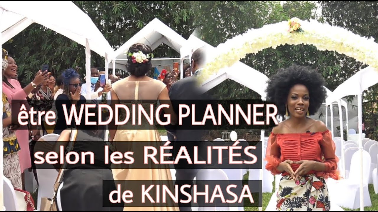 Une Wedding planner sur mesure selon les réalités de Kinshasa