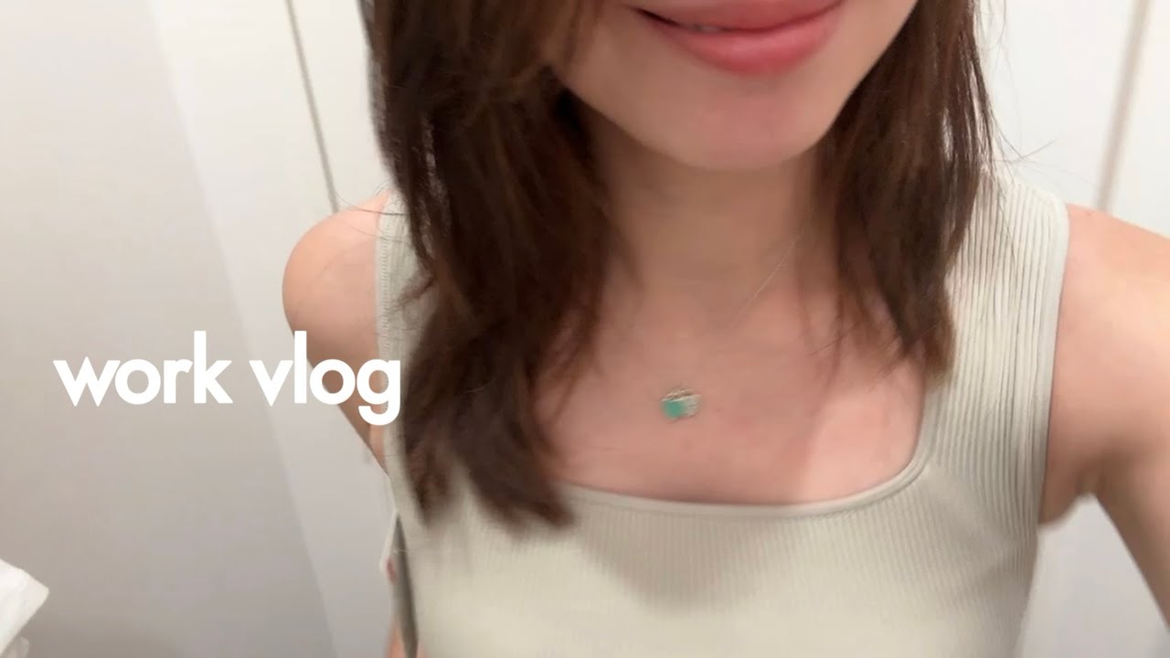 work vlog  |  balancing work and life as a corporate worker in singapore