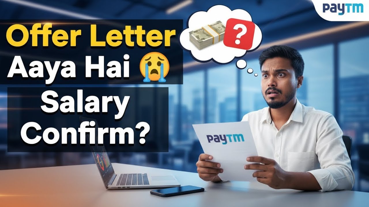 Paytm Job Offer Milne Par Salary Process Samjhiye | Honest Review #delhincr #paytm #job #minivlog 