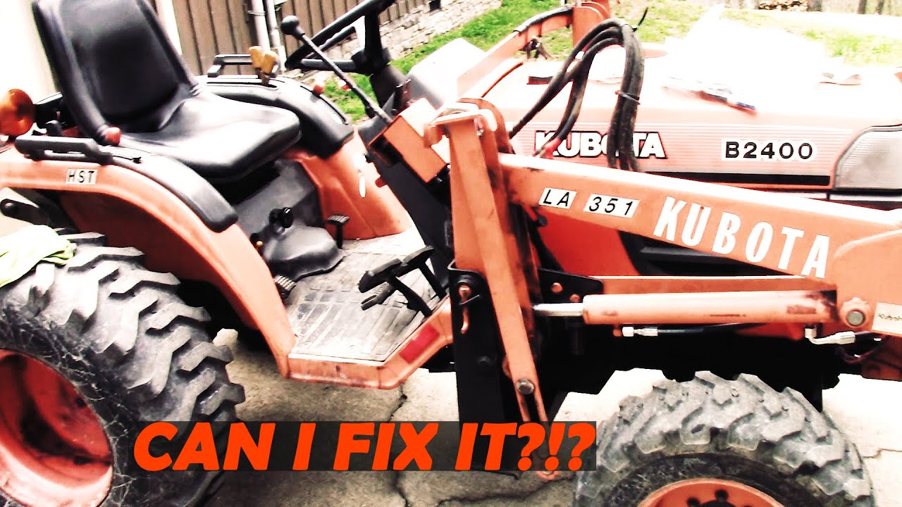 Hydraulic Issue With My Kubota B2400
