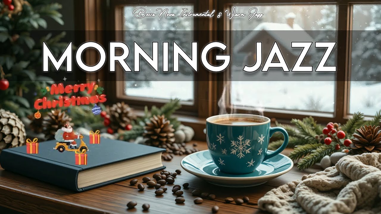 Morning Jazz ☕❄️ Smooth Bossa Grooves for Gentle Wake Energy, Soft Presence & Daybreak Calm✨