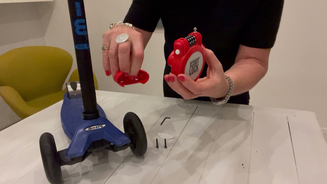 Scoot Lock fitting instructions