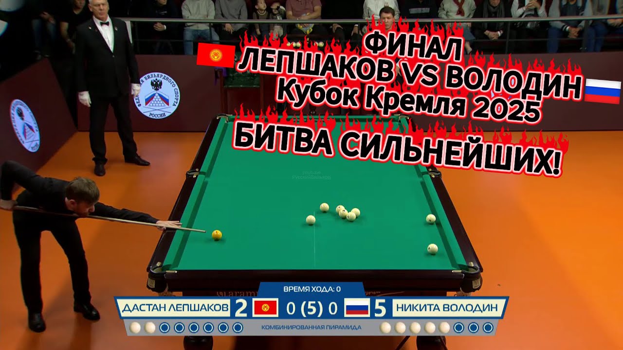 Быстрый Матч. !Финал! Володин Никита VS Лепшаков Дастан. Турнир «Кубок Кремля», Кубок мира.