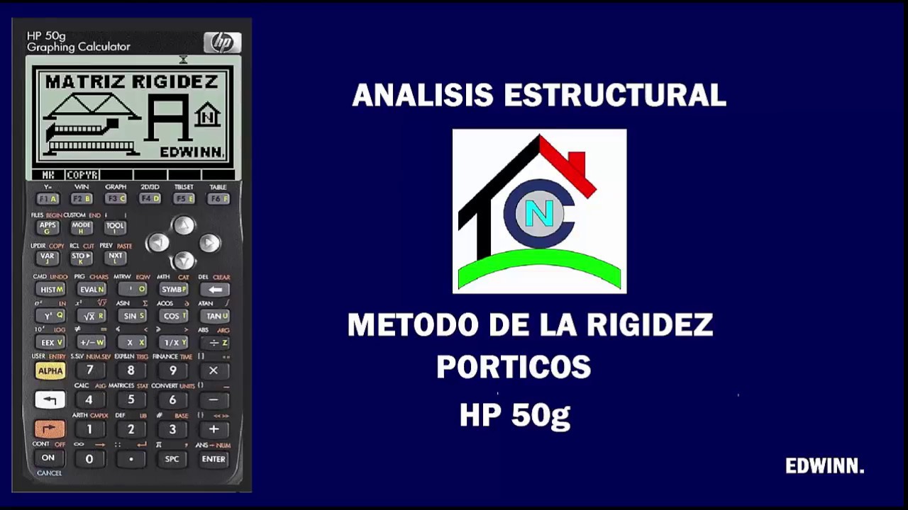 MK (9-14) Método de la Rigidez en Pórticos HP50g