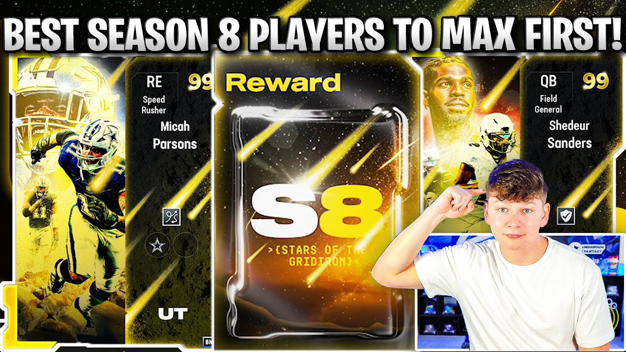 THE BEST FREE 99 OVERALL SEASON 8 PLAYERS TO GET FIRST IN MADDEN 25!