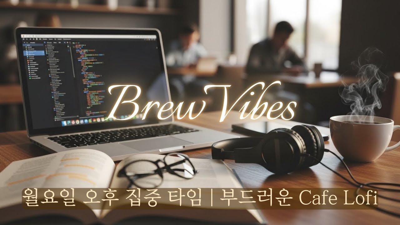 월요일 오후 집중 업무용 로파이 | 편안한 카페 배경음악 