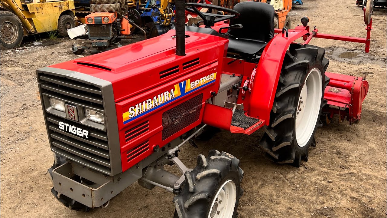 Máy Cày Mini SHIBAURA SP1740 17HP Giá Trong Video 📲0937892345