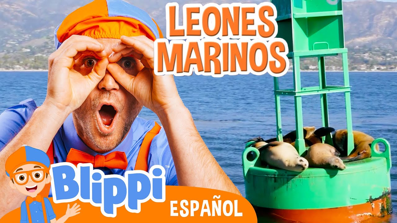 Blippi aborda el taxi acuático Lil Toot