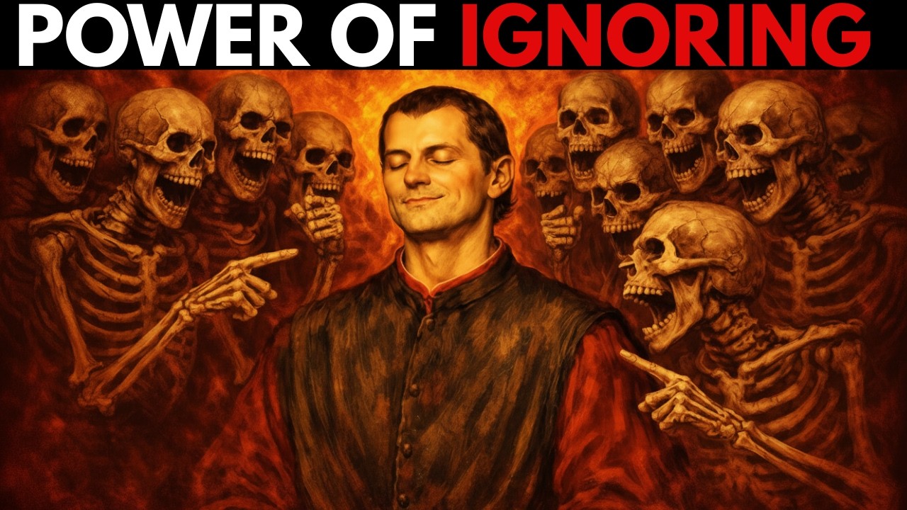 Never React, Never Explain — Master the Power of Ignoring (Machiavelli’s 7 Dark Tricks)