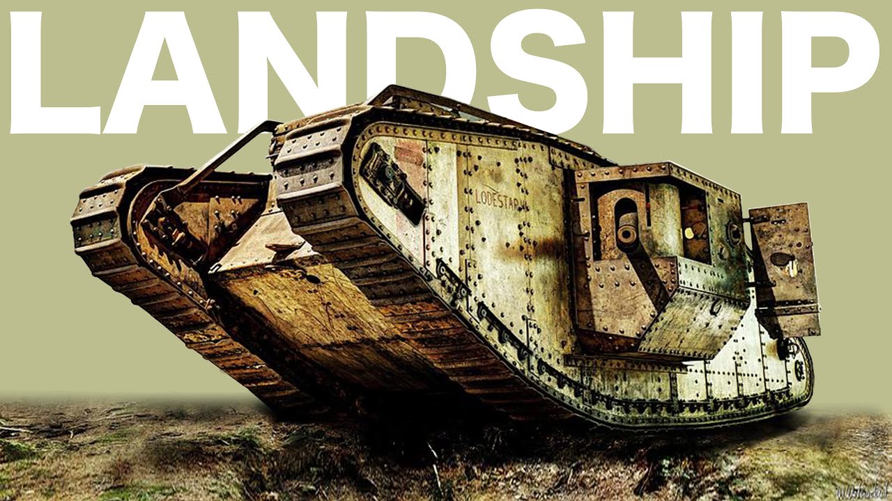 Как первый танк &laquo;Landship&raquo; изменил Первую мировую войну? (Британский тяжёлый танк)