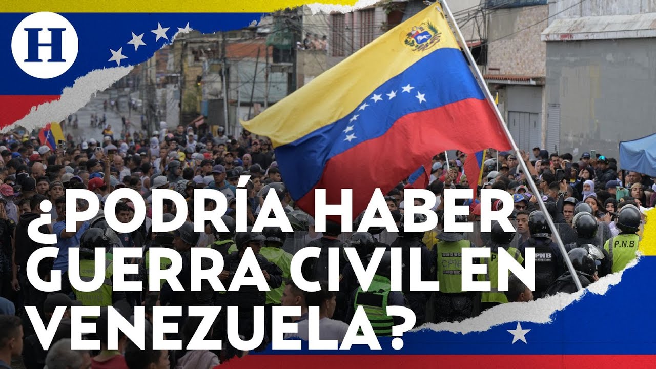 ¡Venezuela en caos tras elecciones! Manifestantes derriban estatua chavista por triunfo de Maduro