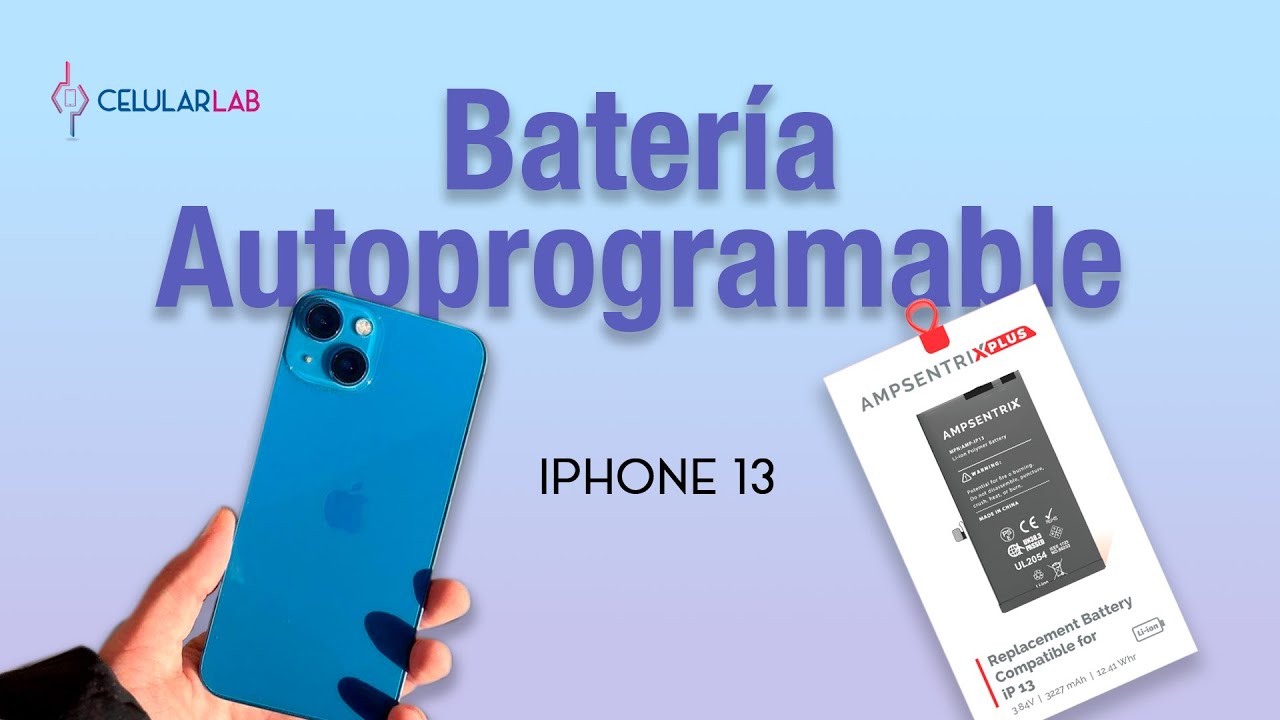 Instalación Batería Autoprogramable - iPhone 13