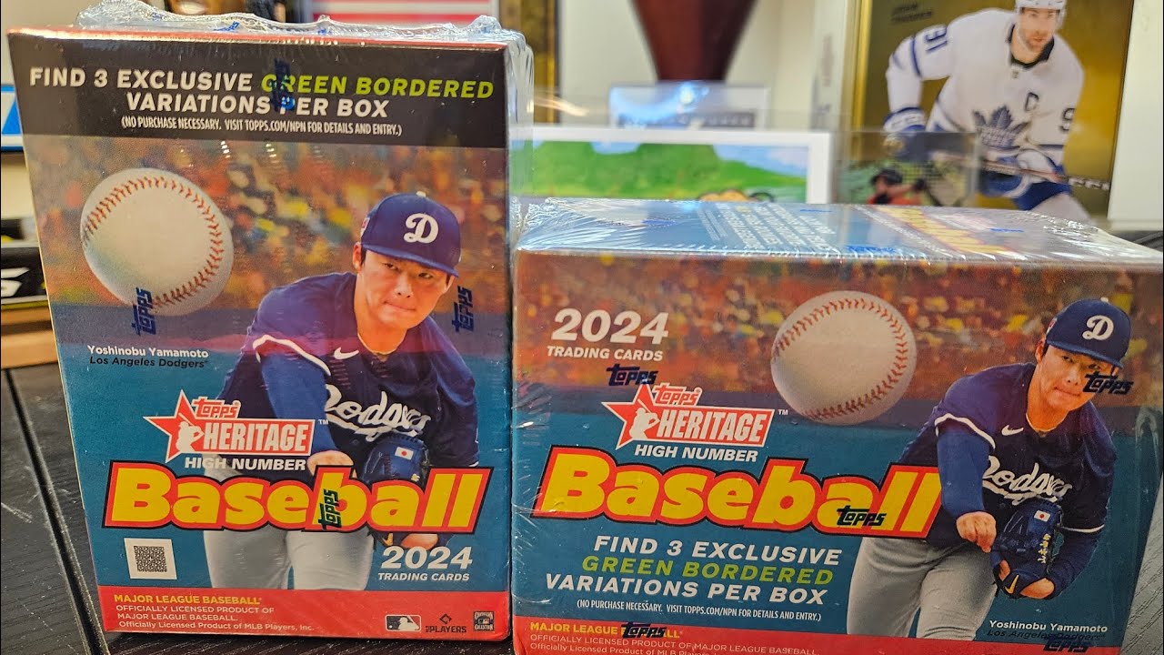 2024 Topps Heritage High Number 🔥⚾️Blaster box X 2🔥⚾️First Look 🔥🔥Auto🔥🔥