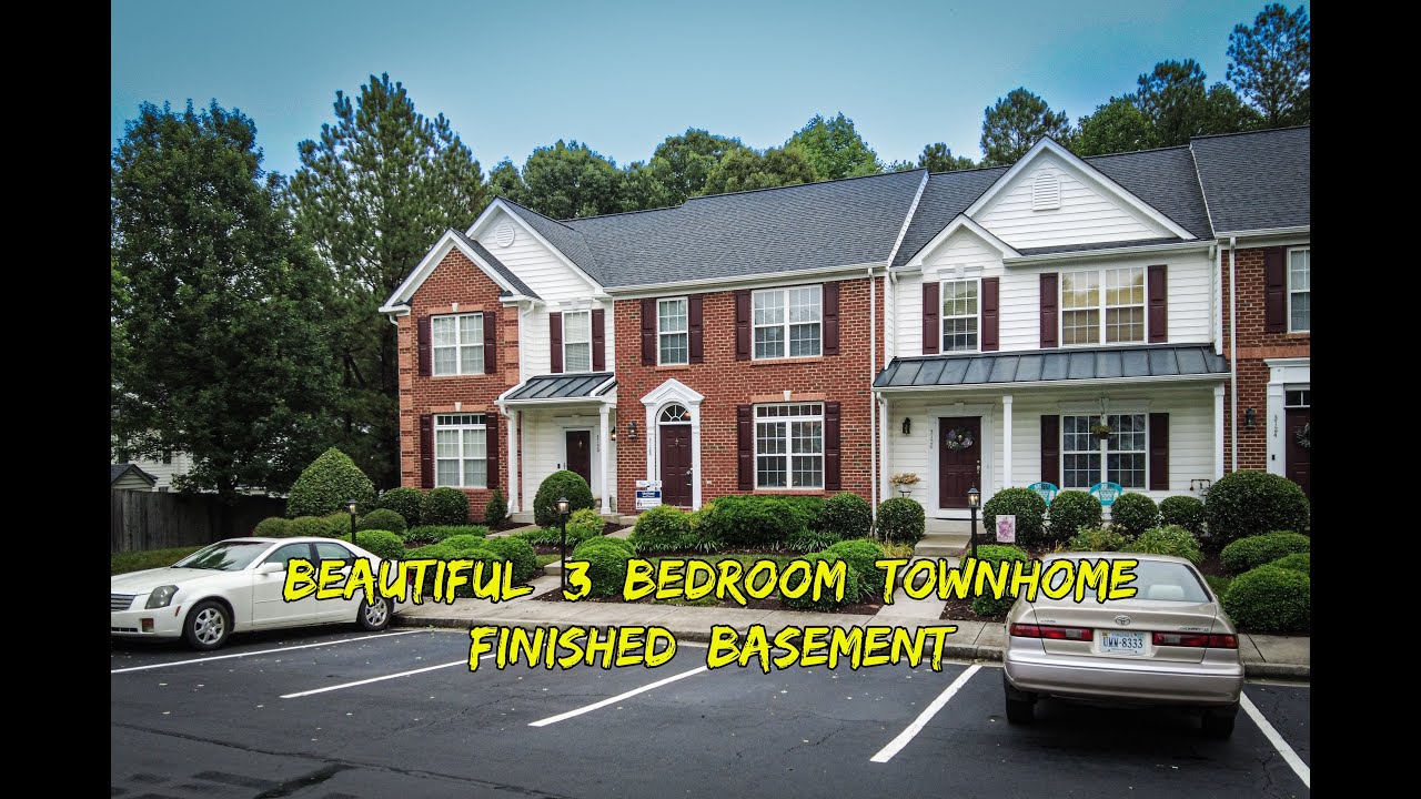 Glen Allen Townhome For Sale 3 BDRM Finished Basement ++$359K++