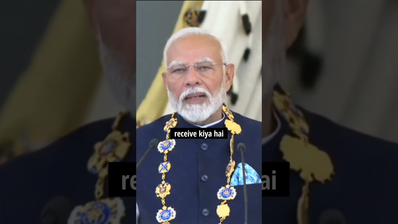 Pm Modi recive Russia's Highest Civilian Award || Pm Modi || 