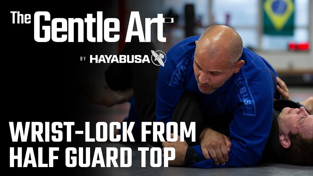 Fabio Holanda | Jiu Jitsu Technique: Wrist-Lock From Half Guard Top | The Gentle Art