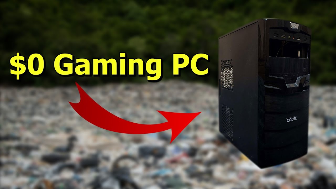 I Built A Gaming PC For 0 Dollars!