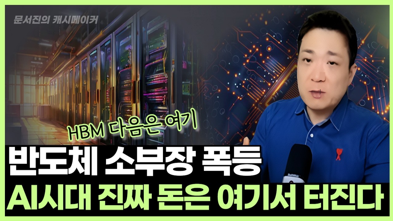 반도체 소부장 폭등ㅣHBM 다음 타깃은 무조건 여깁니다ㅣAI시대 진짜 돈은 여기서 터진다