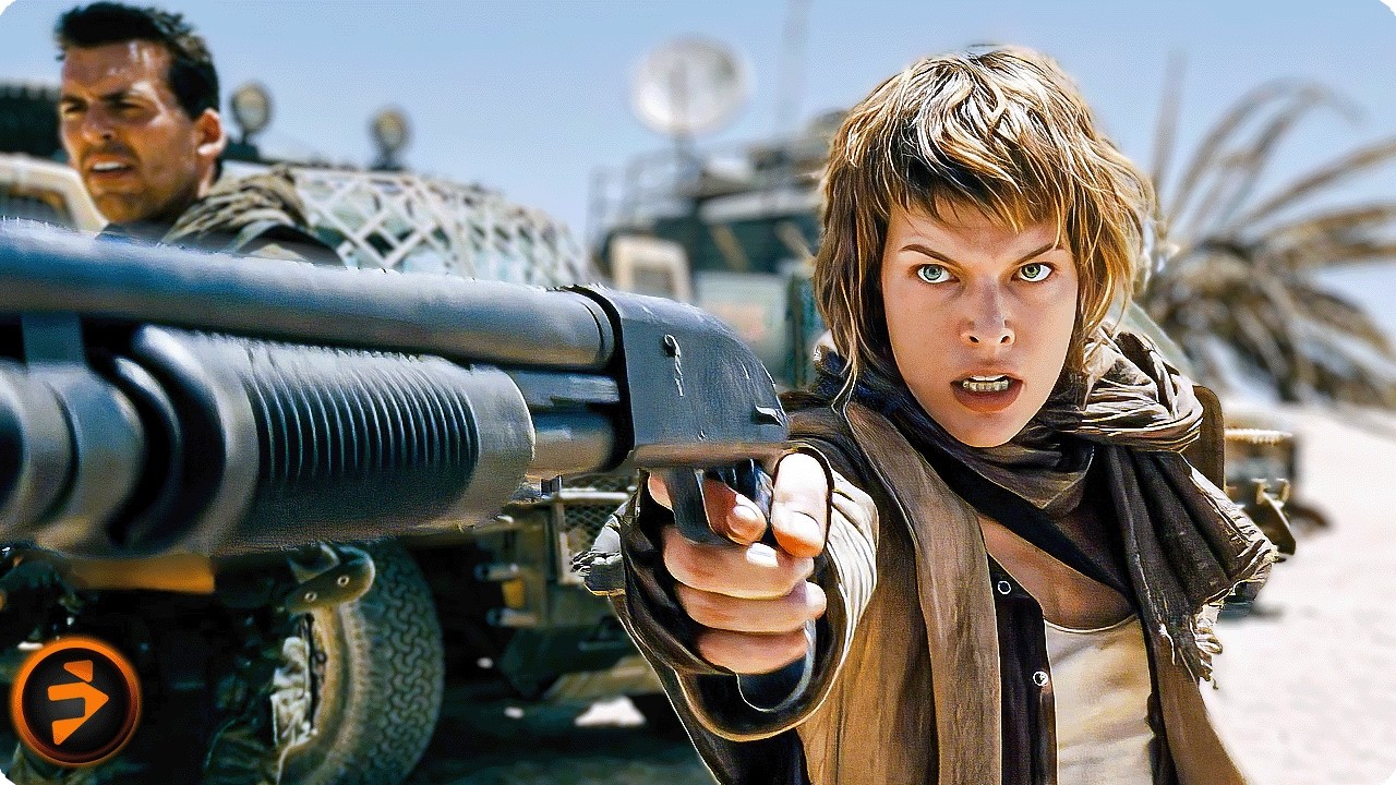 Ambushed By Smart Zombies In Vegas | RESIDENT EVIL: EXTINCTION | Milla Jovovich, Ali Larter