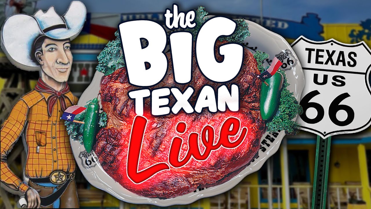 New | 72os Steak Challenge | Big Texan Live Stream