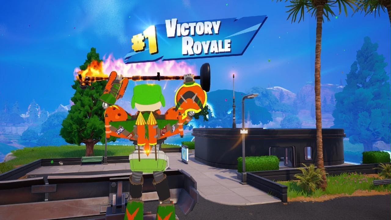 *NEW* SOUTH PARK KYLE BROFLOVSKI SKIN IN FORTNITE PS5 + A VICTORY ROYALE WIN! (SOLO)