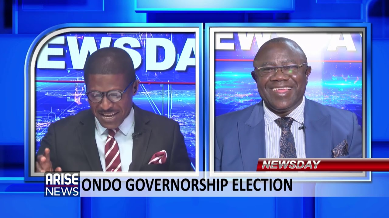 ONDO GOVERNORSHIP ELECTION WITH BENSON ENIKUOMEHIN, PDP CHIEFTAIN